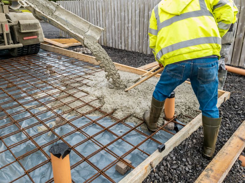 Concrete Basement Pouring