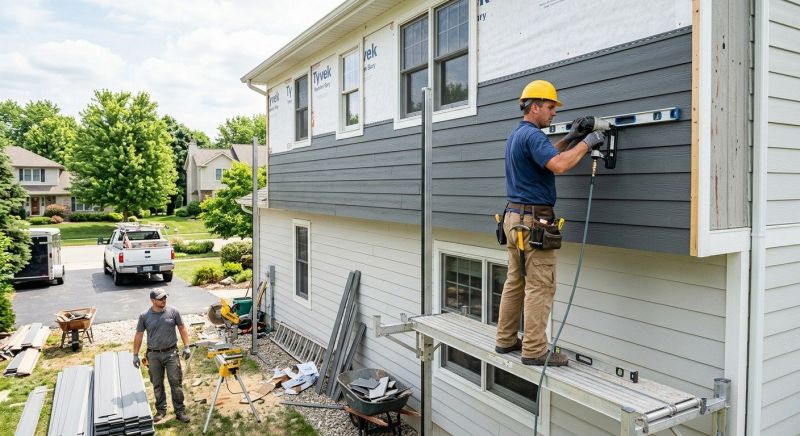 Our team working on Concrete Installation projects in Midlothian, VA