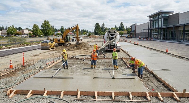 Concrete Installation in Midlothian, VA