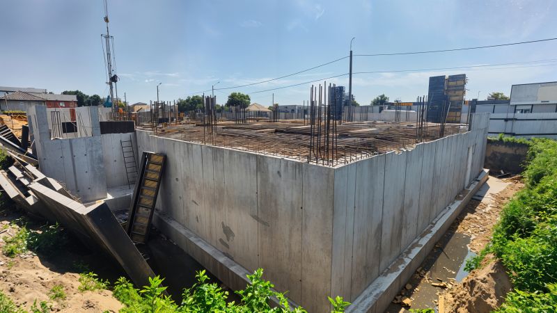 Commercial Slab Construction in Dinwiddie County, VA