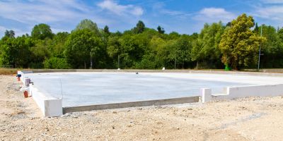 Commercial Slab Construction in Dinwiddie County, VA
