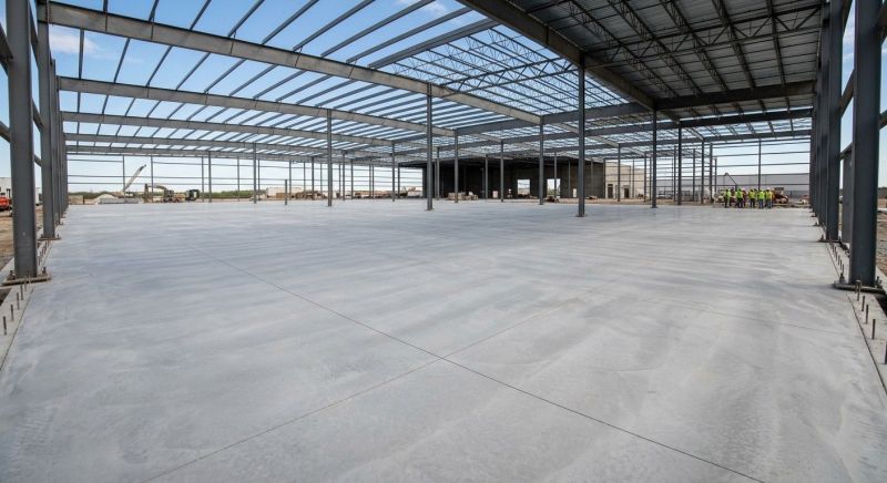 Commercial Slab Construction in Richmond, VA