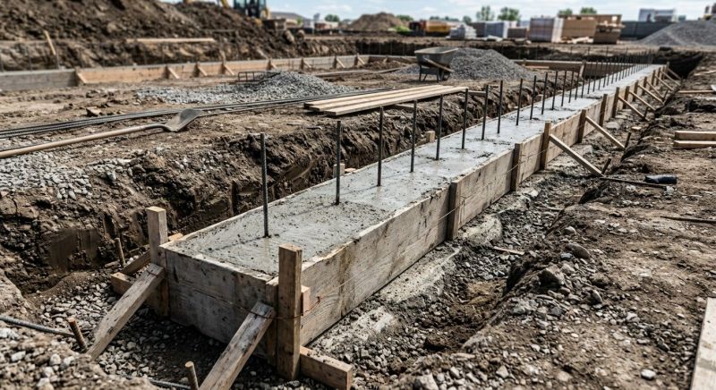 Concrete Foundation Installation in Midlothian, VA