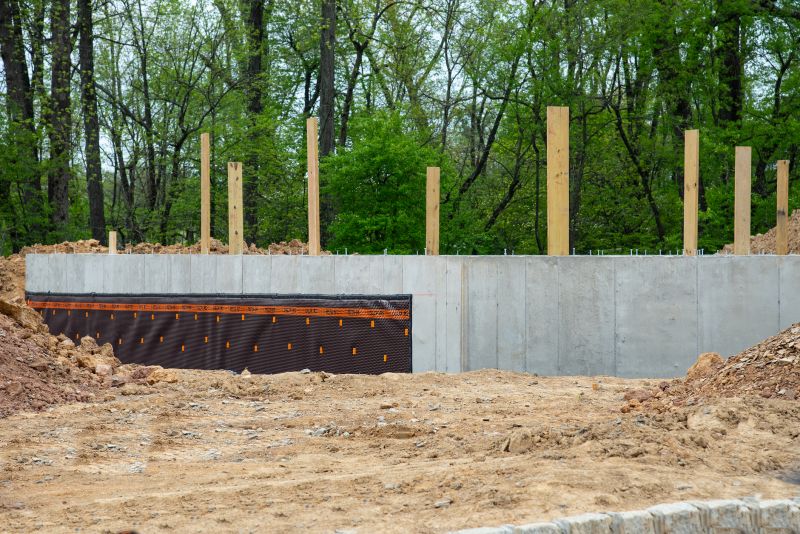 Concrete Foundation Installation in Moseley, VA