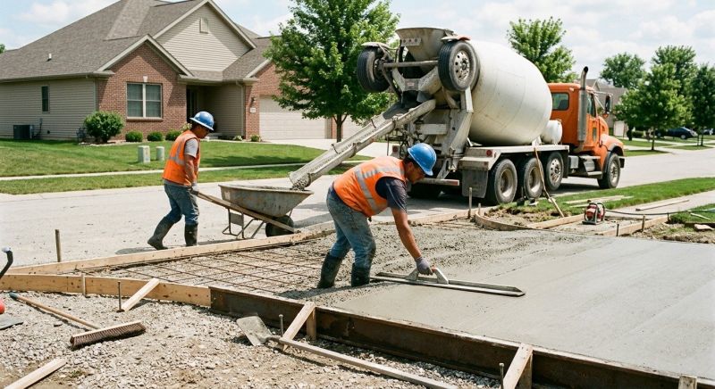 Concrete Work in Midlothian, VA