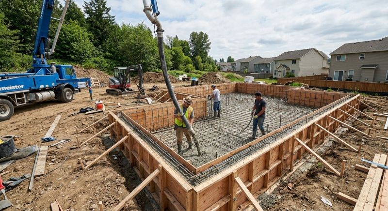 Foundation Construction in Amelia Court House, VA