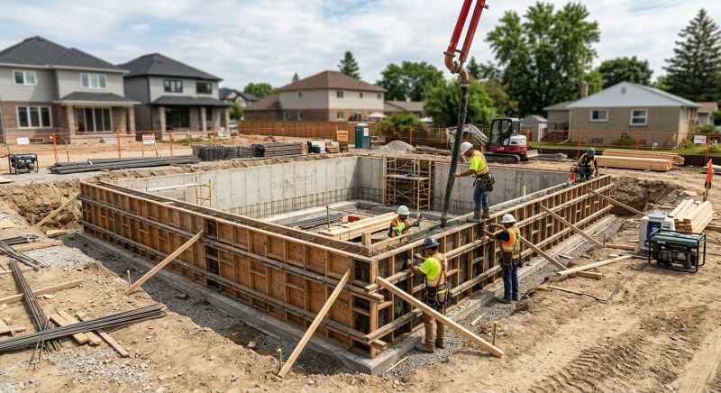Foundation Construction in Midlothian, VA