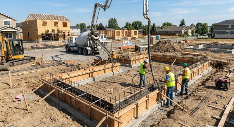 Foundation Construction in Mechanicsville, VA