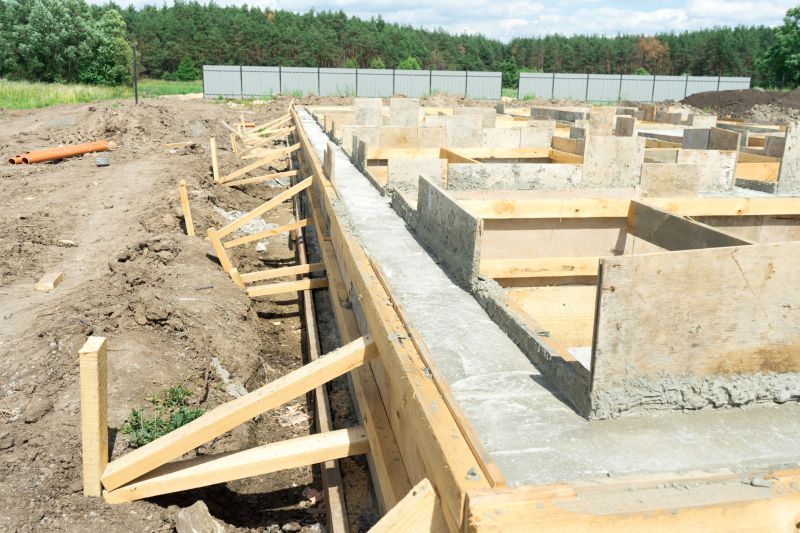 Foundation Footer Installation in Midlothian, VA
