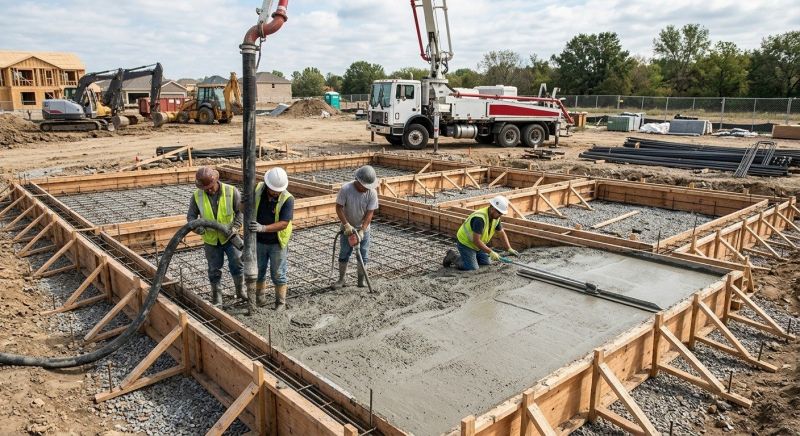Foundation Wall Pouring in Hanover County, VA