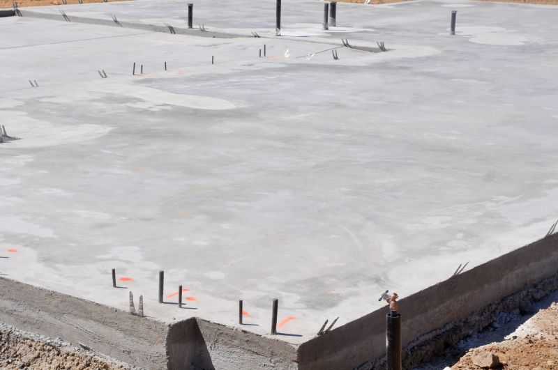 Commercial Slab Construction in Moseley, VA